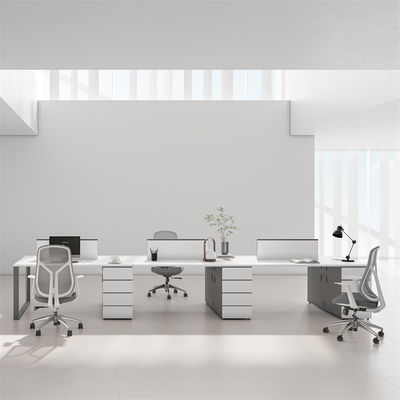 kaufen Robuste Zwei-Töne-Metallrahmen Moderne Anpassung Büro-Schreibtisch für schwere Ladekapazität online manufacture