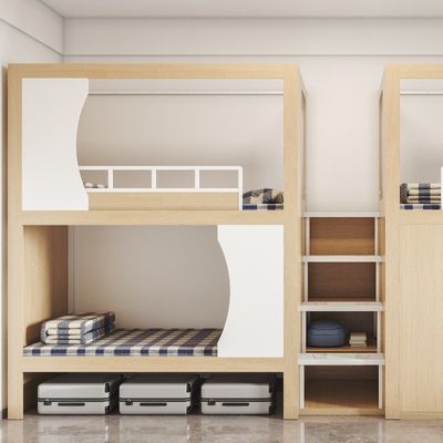ISO9001 Capsule Apartment Bed Three Person Seat