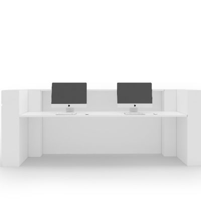 Modern Design MYIDEA Office Furniture Simple Design Marble top Reception Desk Support customization