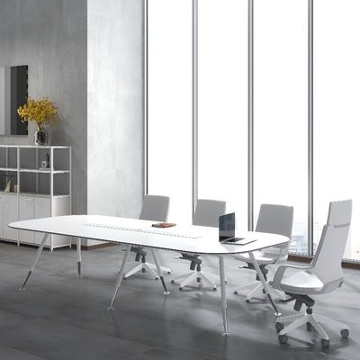 kaufen Unterstützung der Anpassung Moderne Schneewittmetall Konferenztisch mit 36 Farbauswahl 3000*1400*760/3600*1500*760 online manufacture