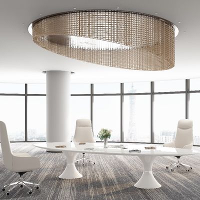 kaufen Unterstützung für die Anpassung Anpassbar reines Weiß Schneeberg Weiß Schreibtisch in 36 Farboptionen W3200*D1600*H750 online manufacture