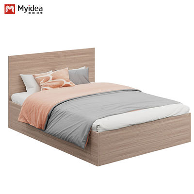 kaufen Unterstützung der Anpassung Moderne Minimalist Holz Einzelbett Für Schlafzimmer Schule Wohnung Hotel/Schlafsaal Möbel online manufacture