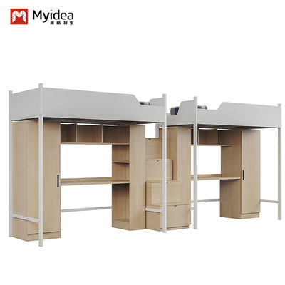 kaufen Unterstützung der Anpassung Schönes und praktisches Studentenwohnung Bett aus Holz und Metallmaterial online manufacture