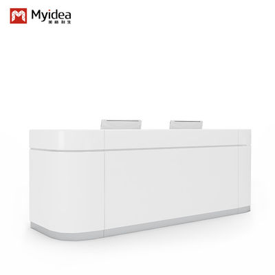 Modern Design MYIDEA Office Furniture Simple Design Marble top Reception Desk Support customization