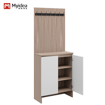 Besorgen Unterstützung der Anpassung Moderne offene Garderobe Schlafzimmer Zuhause Hotel Verwenden Sie Oberen Hängenden Hut Regal Unteren Schuhlager online manufacture