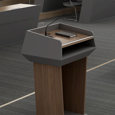 Besorgen Unterstützung der Anpassung Moderne Lectern Holzplatte Stahl Kunststoff Materialien Bühne Großes Veranstaltungszentrum Schule Tagungsraum Büro Hotel Outdoor Gym online manufacture