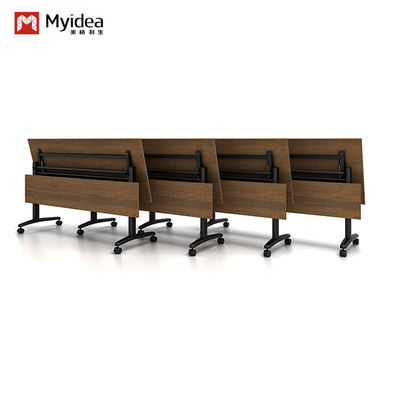 kaufen Dunkle Serie Design Unterstützung Anpassung Bewegliches Klappbüro Schreibtisch Großes Trainingszimmer Möbel Modularer Holzbrett Stil Homeschool Büro online manufacture