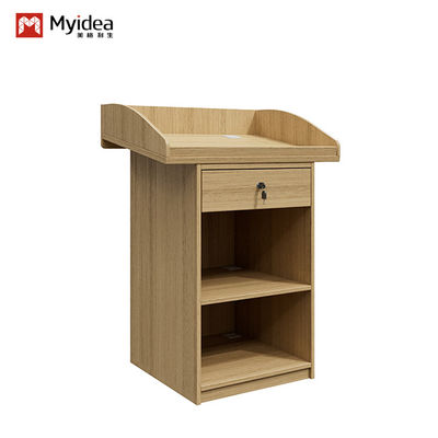 kaufen Moderne Holzplatten Podium Anpassung für kommerzielle Besprechungsräume Klassenzimmer Auditorien-für Sprechtische online manufacture