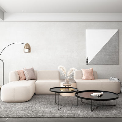 kaufen Unterstützung der Anpassung Nordic Minimalism Sofa Set für Büro/Schlafzimmer Innovatives Bogengewebe für traditionelle Wohnung oder Villa online manufacture