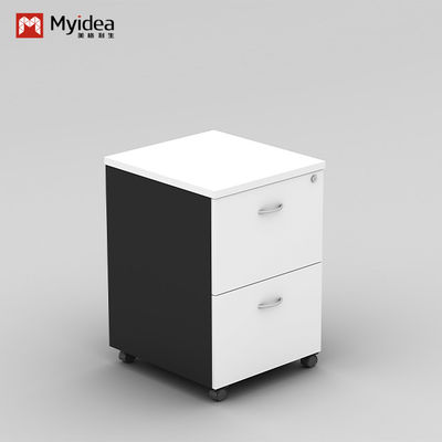 Customizable and Practical Combination Lockable Fixed Cabinet for Office , Simple Desk Edge Low Cabinet with Drawers
