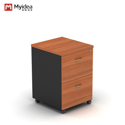 Customizable and Practical Combination Lockable Fixed Cabinet for Office , Simple Desk Edge Low Cabinet with Drawers