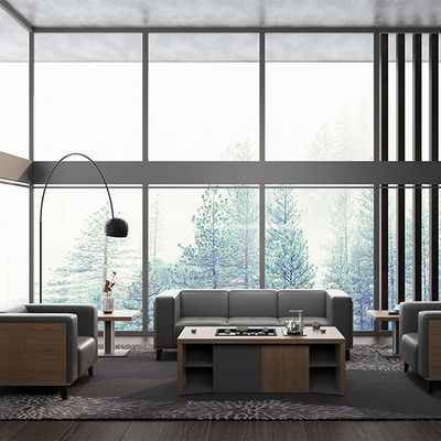 kaufen Moderne minimalistische Kombination aus Ledersofa für den Ausruhebereich online manufacture