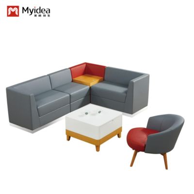 Creative And Casual Small Corner Office Sofa, Simple And Modern Reception And Rest Area, Suitable For Meeting Guests, Training Institutions, And Booths
