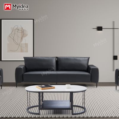 kaufen Guangzhou Möbel Hotel Sofa Design Modern Leder Büro Büro Hotel Wohnzimmer Modular Modular Sofa online manufacture