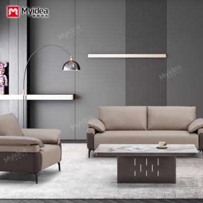 kaufen Luxuriöse moderne Büromöbel, Gewerbliche Möbel, Ecksofa, Chefsessel-Sofa, Modernes Leder-Bürosofa online manufacture
