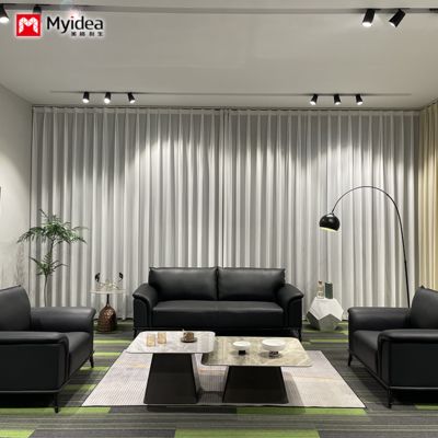 kaufen Business Minimalistische Rezeption, Rezeption, Freizeit, Büro, Sofa, Ruhebereich, Dreisitzer-Büro-Kombination, Ledersofa online manufacture