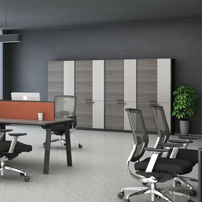 Office Filing Cabinets For Orderly Storage, Secure Storage, Worry Free Work, Light Industrial Style, Simple And Durable Office