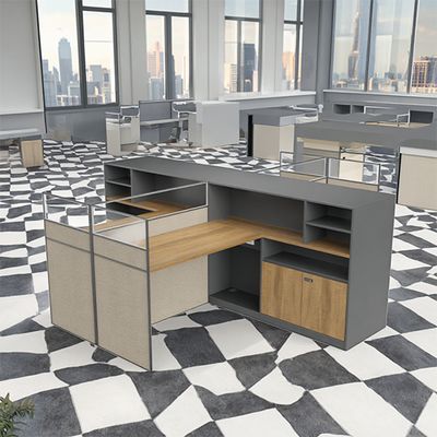 Myidea Light Industry Wind Chief Deputy Cabinet Financial Desk Large Storage Space Classic American Cherry Staff Desk