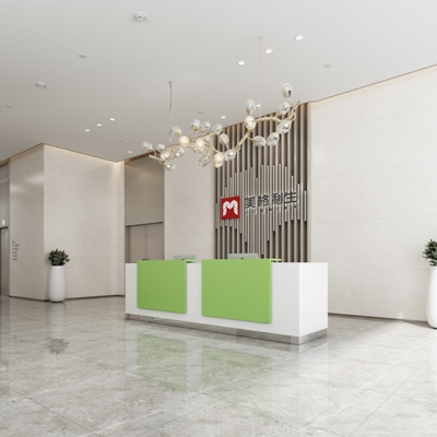 Color Collision, Innovative Design, Company Front Desk, Grand And Luxurious Reception Desk, Hotel Lobby, Cashier Desk, Table