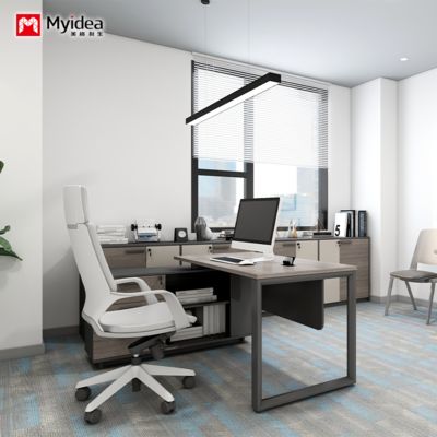 kaufen Moderner Manager-Schreibtisch für unabhängiges Büro, großer Klassen-Supervisor-Schreibtisch, Schrank, Stauraum, Design, verbesserte Atmosphäre für das Büro online manufacture