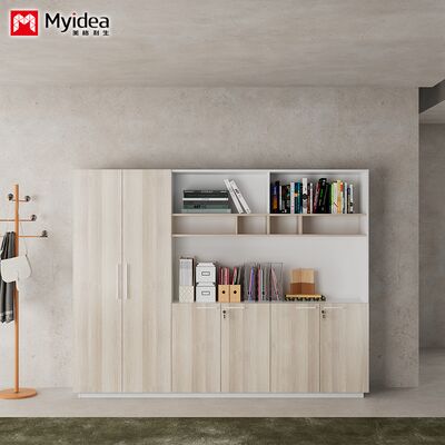 customization Office furniture, documents, materials, bookcases, wall mounted low cabinets, practical storage and storage wardrobes