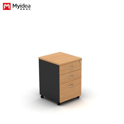 Free combination of file lockers with wheels for office use