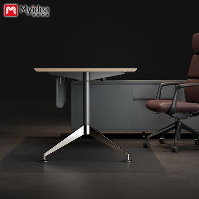 Myidea Export Foreign Trade Independent Desk with Baffle Desk Company Employee Office Desk Matching File Cabinet