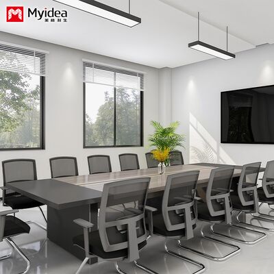 kaufen Morandi Farbe Konferenztisch Routing System Unternehmen Büro Besprechungsraum Empfang Schreibtisch und Stuhl Kombination online manufacture