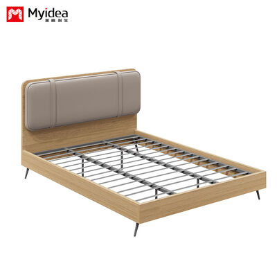 Besorgen Einfachbett mit Metallrahmen für Wohnung und Hotel, Schieferbett für bessere Belüftung und Unterstützung, schweres Metallbein für Stabilität online manufacture