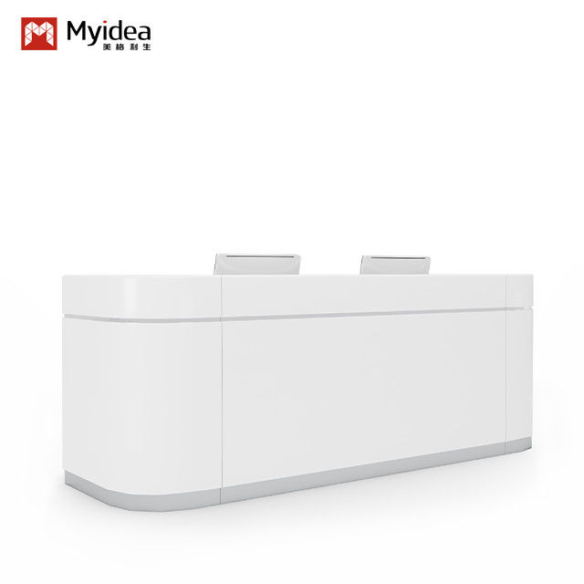 Modern Design MYIDEA Office Furniture Simple Design Marble top Reception Desk Support customization