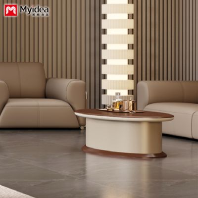 Individualisierung Luxuriöser Büro-Couchtisch Modischer Empfangstresen für Verhandlungen Stilvolle Büromöbel