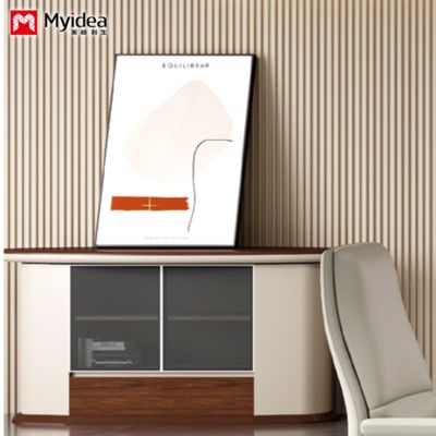 Maßgeschneiderte Wand-zu-Boden-Design, Wohnzimmerschrank, Aufbewahrungsschrank, Unterschrank, praktischer Tee-Schrank für Büro und Zuhause