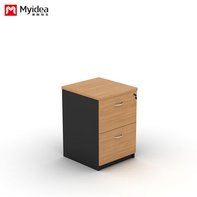 Anpassung Kombination verriegelbarer fixer Schrank für Büro, einfacher Schreibtisch Kanten niedriger Schrank mit Schubladen für die Lagerung von Gegenständen