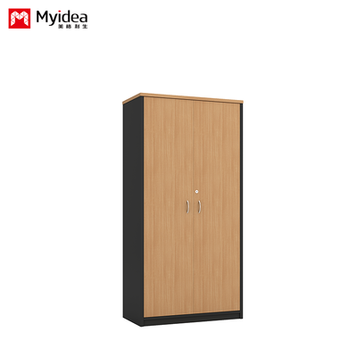 Holzfilter Schrank für die Aufbewahrung von Dokumenten und Materialien, Hochschrank Moder Büro-Speicher Schrank, Firmenverschluss Schrank